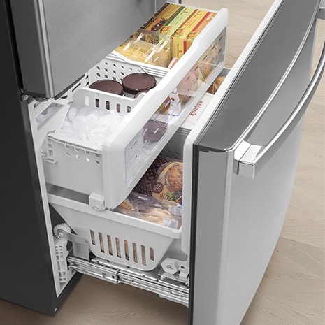 Convenient Freezer Storage by Design