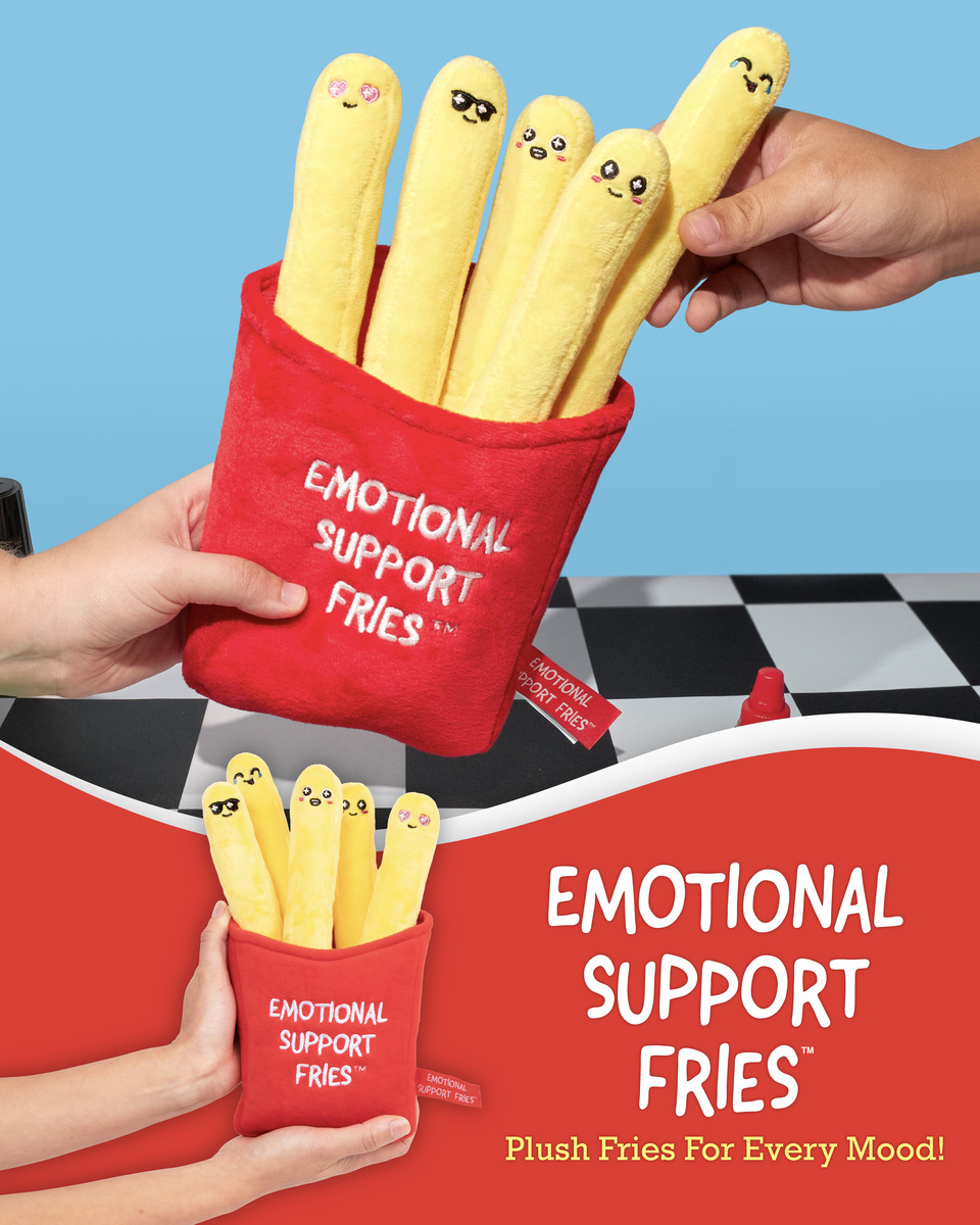 My Emotional Support Animal Is Quote Chicken Fries' Teddy Bear
