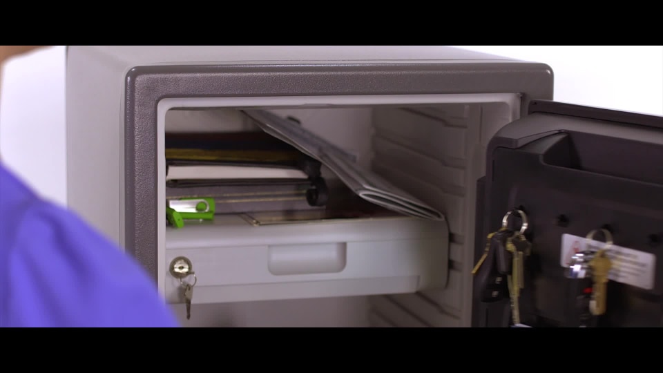 SentrySafe SFW123ES FireResistant Safe and WaterResistant Safe with