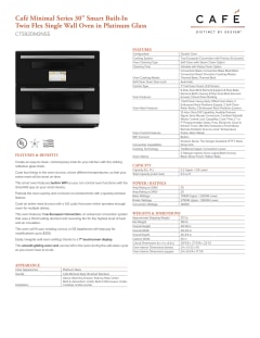 View Quick Specs PDF