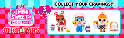 LOL Surprise Loves Mini Sweets Otter Pops Deluxe Pack with over 20  Surprises, Accessories, Collectible Dolls