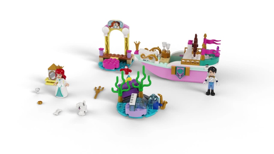 lego disney ariel's celebration boat