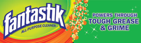 Fantastik All-Purpose Cleaner powers through tough grease & grime