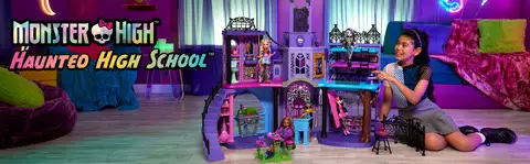 MONSTER HIGH HAUNTED HIGH SCHOOL Playset Mattel