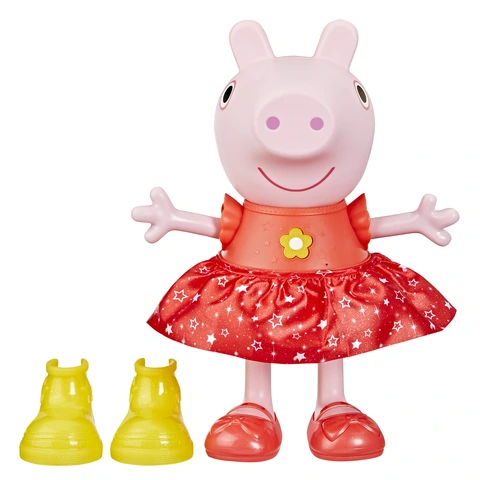 Peppa Pig Peppa s Muddy Puddles Party Singing and Dancing Doll Interactive Toys Christmas Gifts for Kids Ages 3 Walmart