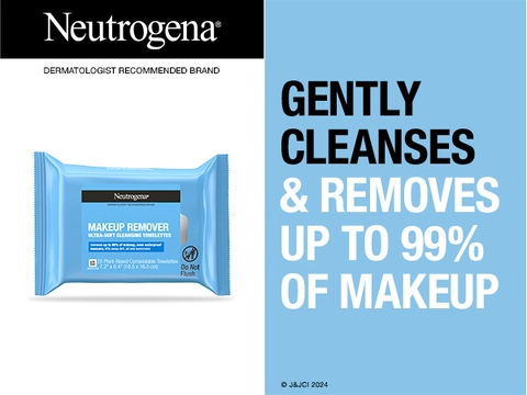 Ultra soft daily facial cleansing wipes gently cleanse delicate skin &amp; remove up to 99% of makeup