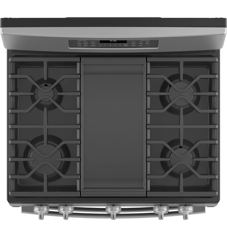 GE Appliances Gas Double Oven Convection Range - Thumbnail 3