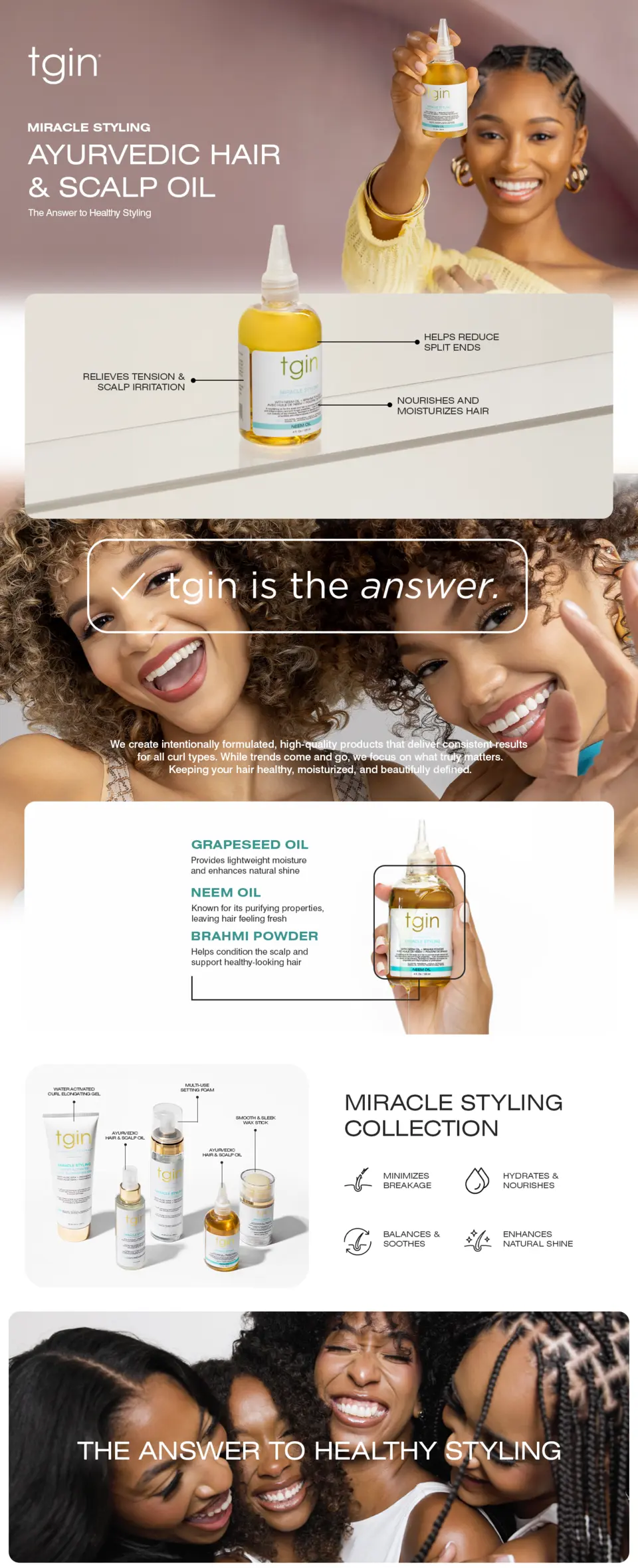 MSC Ayurvedic Hair &amp; Scalp Oil