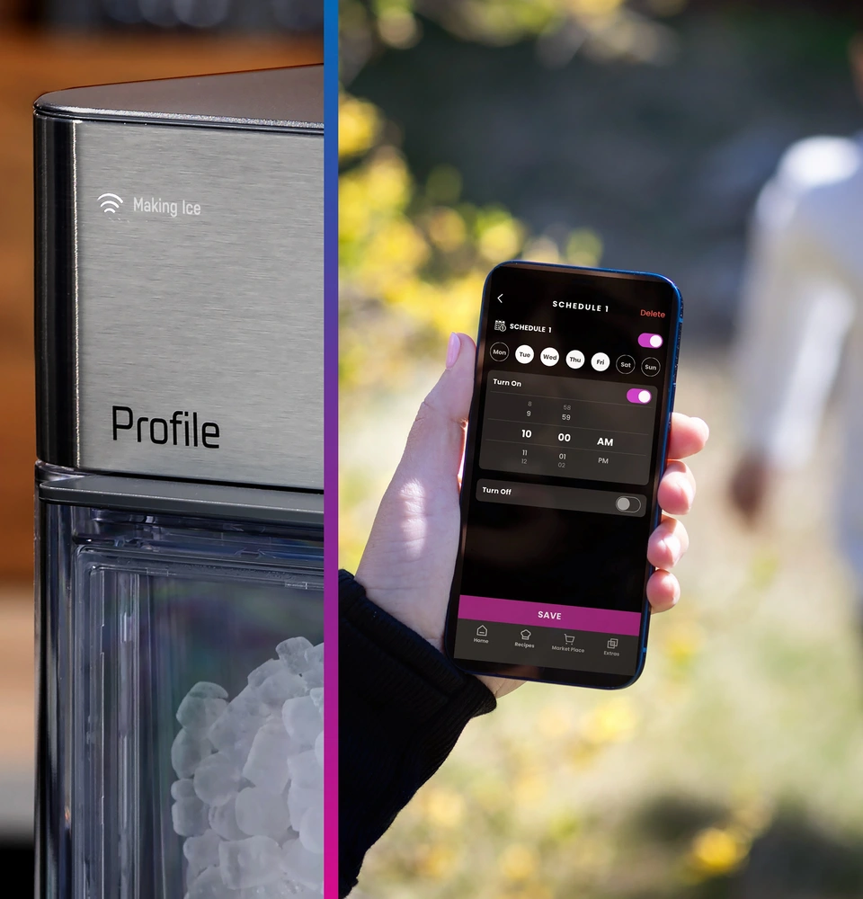 GE Profile - XPIO23SWSS - GE Profile™ Opal™ 2.0 Ultra Nugget Ice