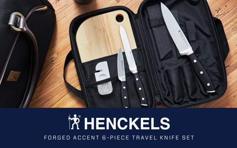 Henckels Forged Accent 6-Pc Travel Knife Set
