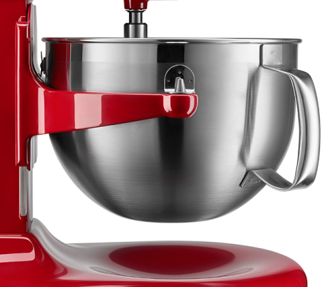 KitchenAid Professional Series 6 Quart Bowl Lift Stand Mixer with Flex Edge  Red 