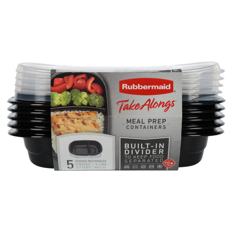 Rubbermaid Take Alongs Meal Prep Bowls 5.0 cup - 4 ct pkg