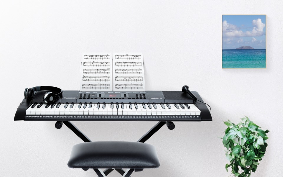 NEW Alesis Melody 61 MKII, 61-Key Portable Keyboard with Built-In Speakers