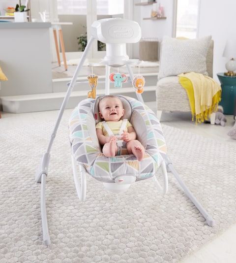 2 in 1 fisher price swing sale