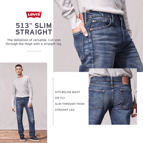 513™ Slim Straight Stretch Jeans