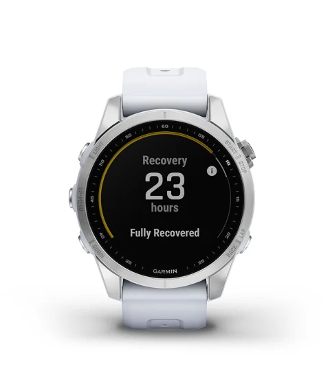 GARMIN FENIX 7S GPSウォッチ fenix 7S, Silver with Graphite Band - Walmart.com