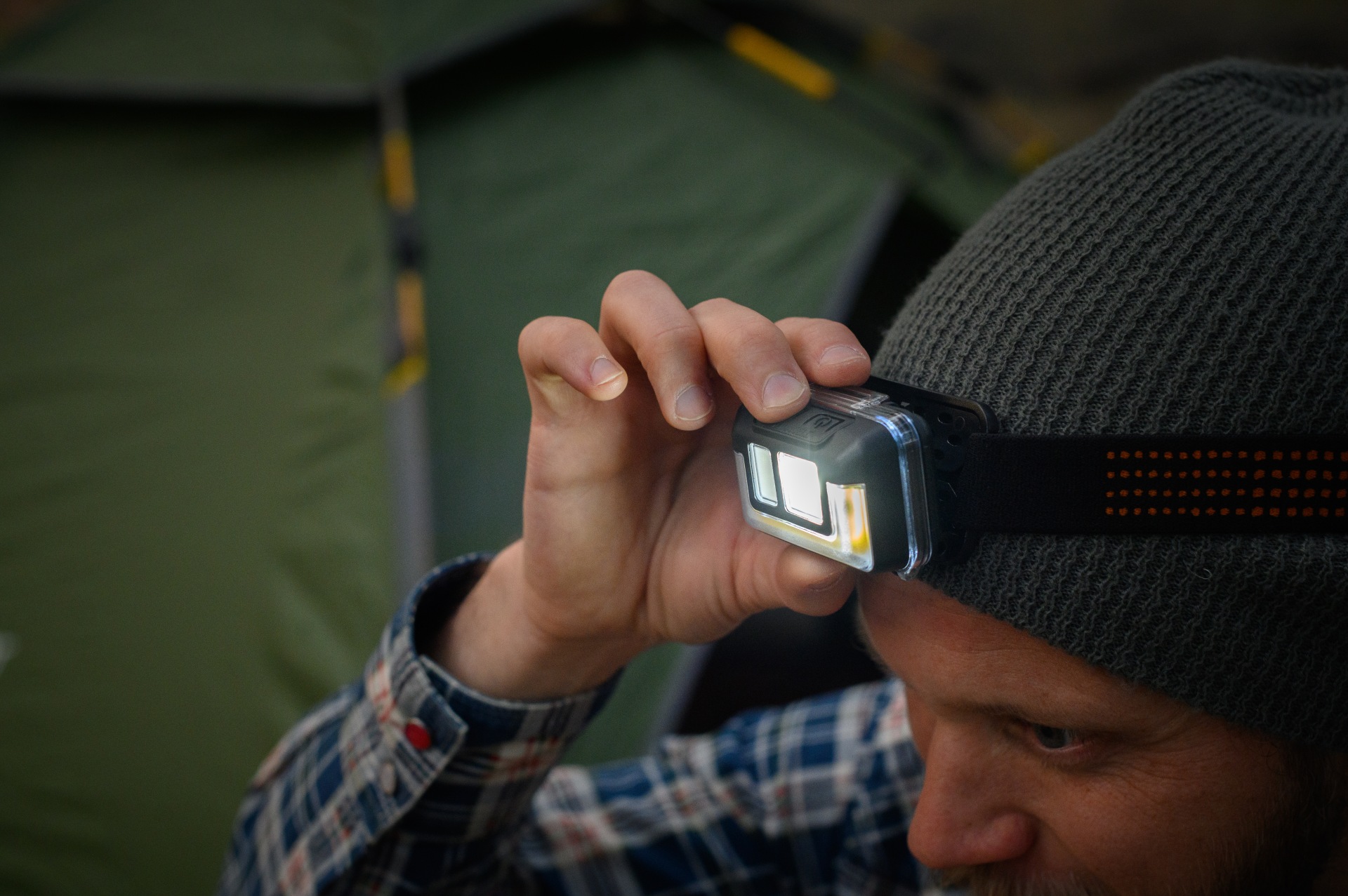 Duracell 575 Lumens COB Headlamp, 3Pack Weather Proof Headlamps