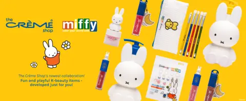 The Creme Shop Miffy Tinted lip oil Cute Miffy