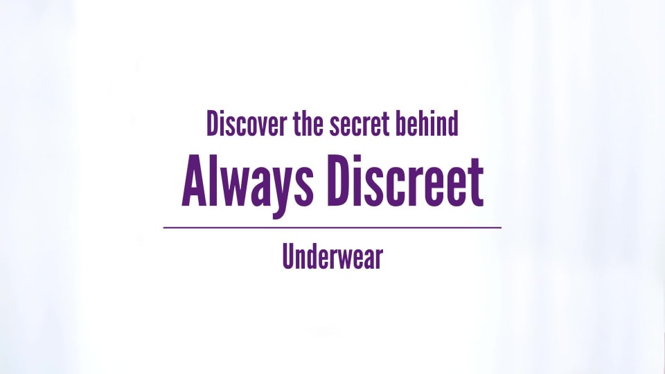 Always Discreet Adult Incontinence Underwear for Women, Size XL