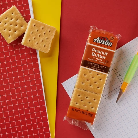 cheeseオーダーページ Austin Cracker Sandwiches Cheese With Cheddar - 1.4 Oz - shaws