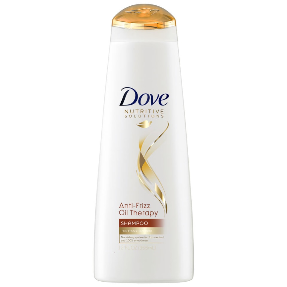 Dove Nutritive Solutions AntiFrizz Oil Therapy Shampoo, 12 oz