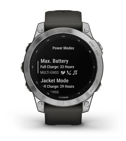 fenix 7, Silver with Graphite Band - Walmart.com