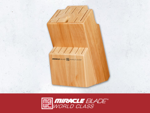 Miracle Blade World Class 13 Piece Knife Set - Never Needs Sharpening -  Lightweight, Easy to Use - Stainless Steel Blades - Polypropylene Handles  in the Cutlery department at