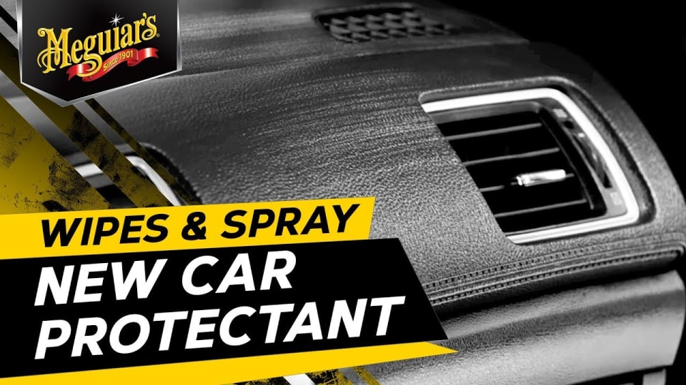 thumbnail video image 2 of Meguiar's New Car Scent Protectant Spray, G4216, 16 oz, 2 of 9