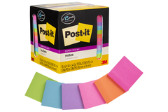 Lined Sticky Notes 4×4 inch Bright Colors Self –