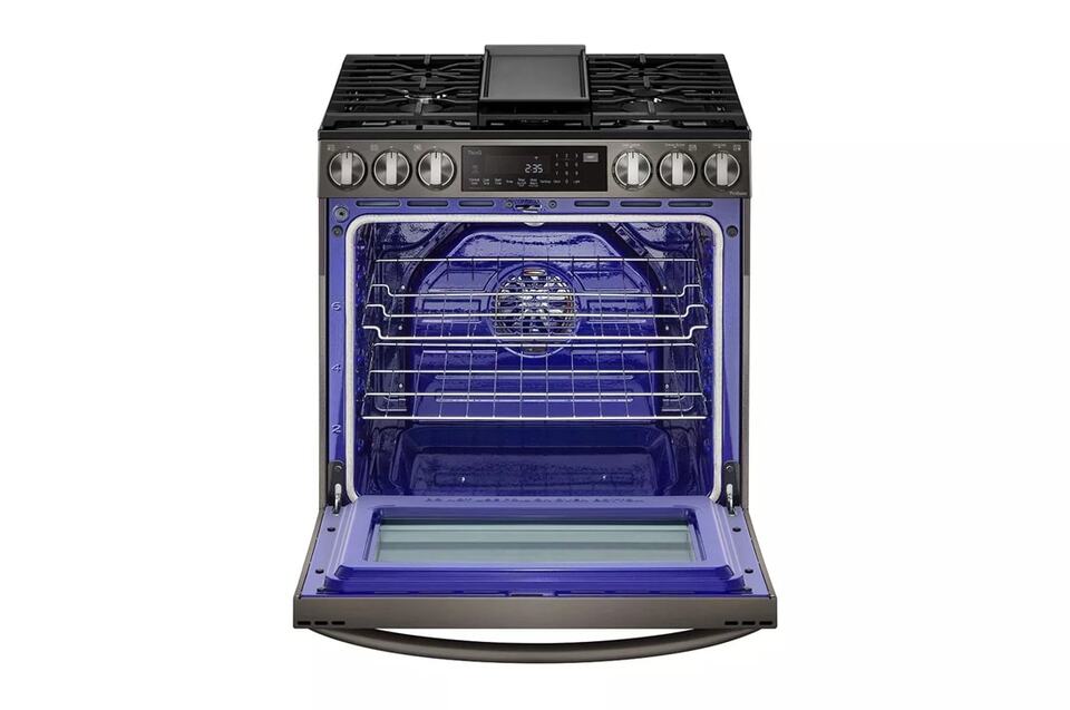 LG 30 Inch Slide-In Gas Range Stainless Steel,LSGL6335F, Smart Insta-V –  APPLIANCE BAY AREA