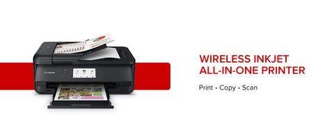 Canon PIXMA TS9520a Wireless Color All-In-One Inkjet Photo Printer