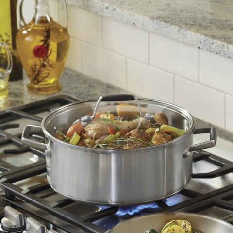 Select by Calphalon Stainless Steel Dutch Oven, 5 qt - Fry's Food Stores