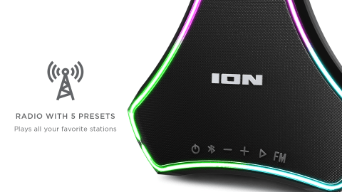 ION TRIUMPH BLUETOOTH buying WATERPROOF SPEAKER