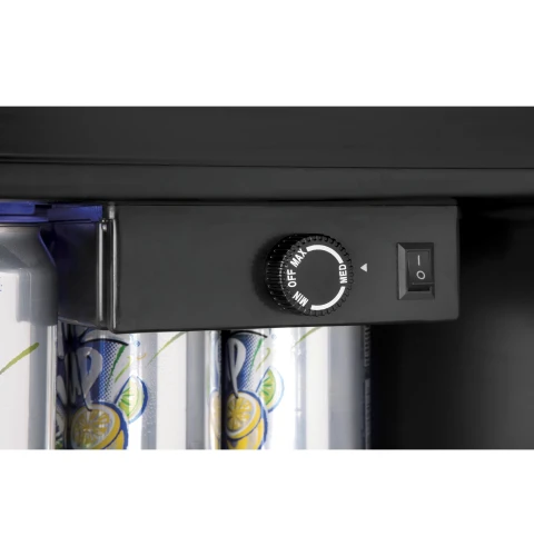 Haier HEBF100BXS 150-Can Beverage Center - SS on Fridge.com