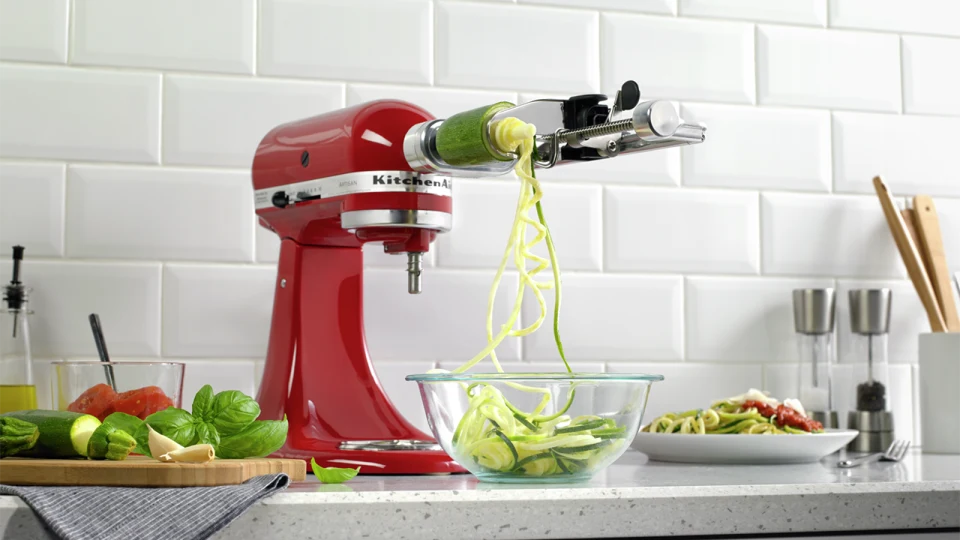 KitchenAid Spiralizer Attachment 2024 7 blades