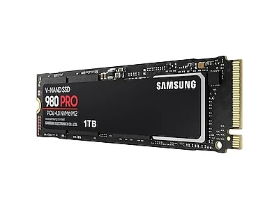 Samsung 980 PRO 1TB M.2 SSD 1TB ② SAMSUNG 980 PRO SSD with Heatsink 1TB, PCIe 4.0 M.2 2280