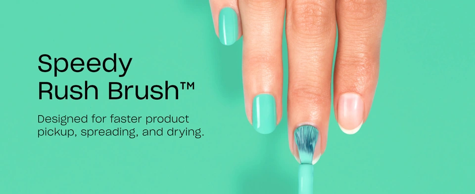 Speedy rush brush for fast application