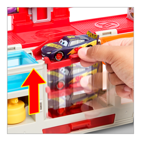 Mattel - Cars - Pista de carreras Radiador Springs para coches Disney Pixar  ㅤ, Cars