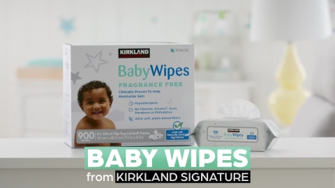 FREE SHIPPING Kirkland Signature™ Baby Wipes 900 Ct 