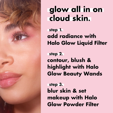 Halo Glow Powder Filter Get The Look