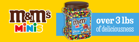 M&M's Minis Milk Chocolate Candies, 52 Ounce