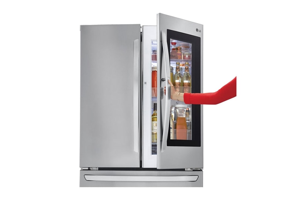 LG InstaView 27cu Ft French Door Refrigerator With Ice, 44 OFF