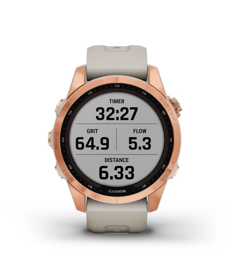 Garmin Fenix 7S Solar Edition GPS Smartwatch 42mm Slate Gray Case with Black Band | NFM Garmin Fenix 7S Solar Edition GPS Smartwatch 42mm Slate Gray Case with Black Band | NFM