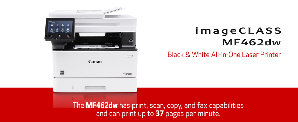 Canon imageCLASS MF462dw - Wireless Duplex Laser Printer with Print, Copy,  Scan, Fax, Expandable Paper Capacity and 3 Year Limited Warranty