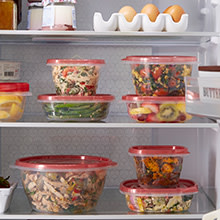 Rubbermaid Takealongs Meal Prep Divided 3.7C 5PK