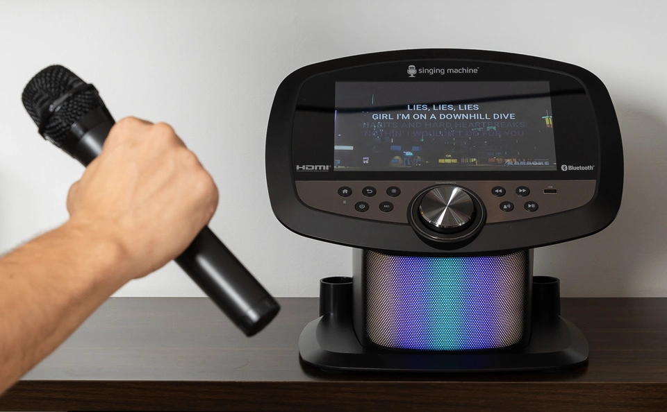 Singing Machine Ultimate Karaoke Party System W/Vocal Removal