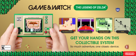 Game & Watch™: The Legend of Zelda™ System – Nintendo Product Details -  Nintendo - Official Site