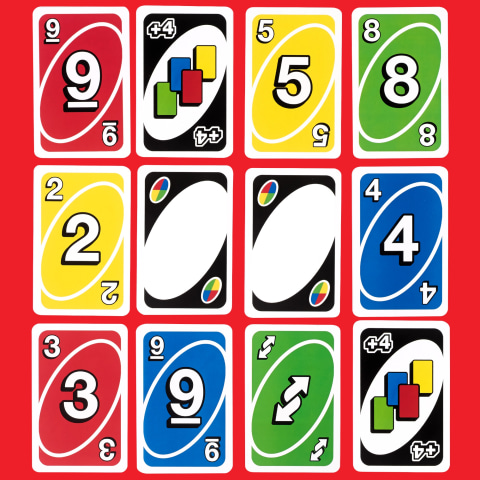  Mattel Games UNO Giant Sized Card Game, Game for Kids, Adults  and Family Night with 108 Oversized Cards : Everything Else