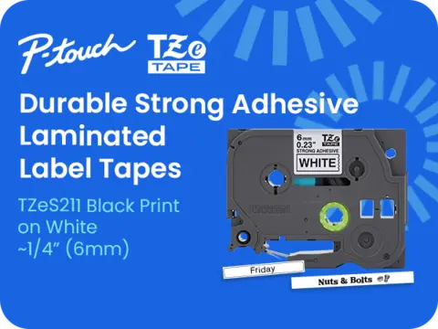 TZES211 | LabelMakersPrinters | By Brother
