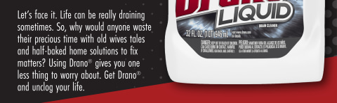 Drano Balance Drain Clog Remover and Cleaner, Non-Corrosive, Formulated  Using Only Essential Ingredients, 32 Fl Oz